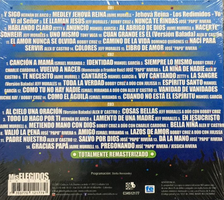 CDX3 Música Cristiana - Mis Elegidos