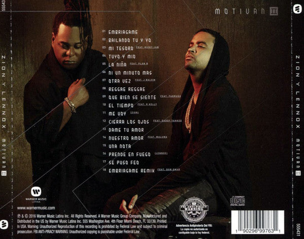 CD Zion Y Lennox - Motivanv 2