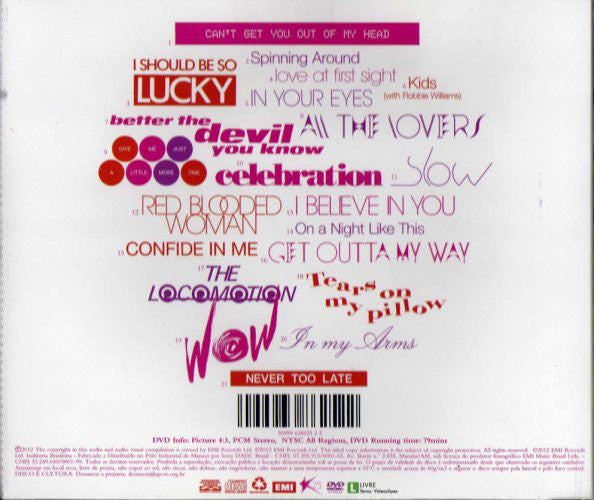 CD + DVD The Best Of Kylie Minogue