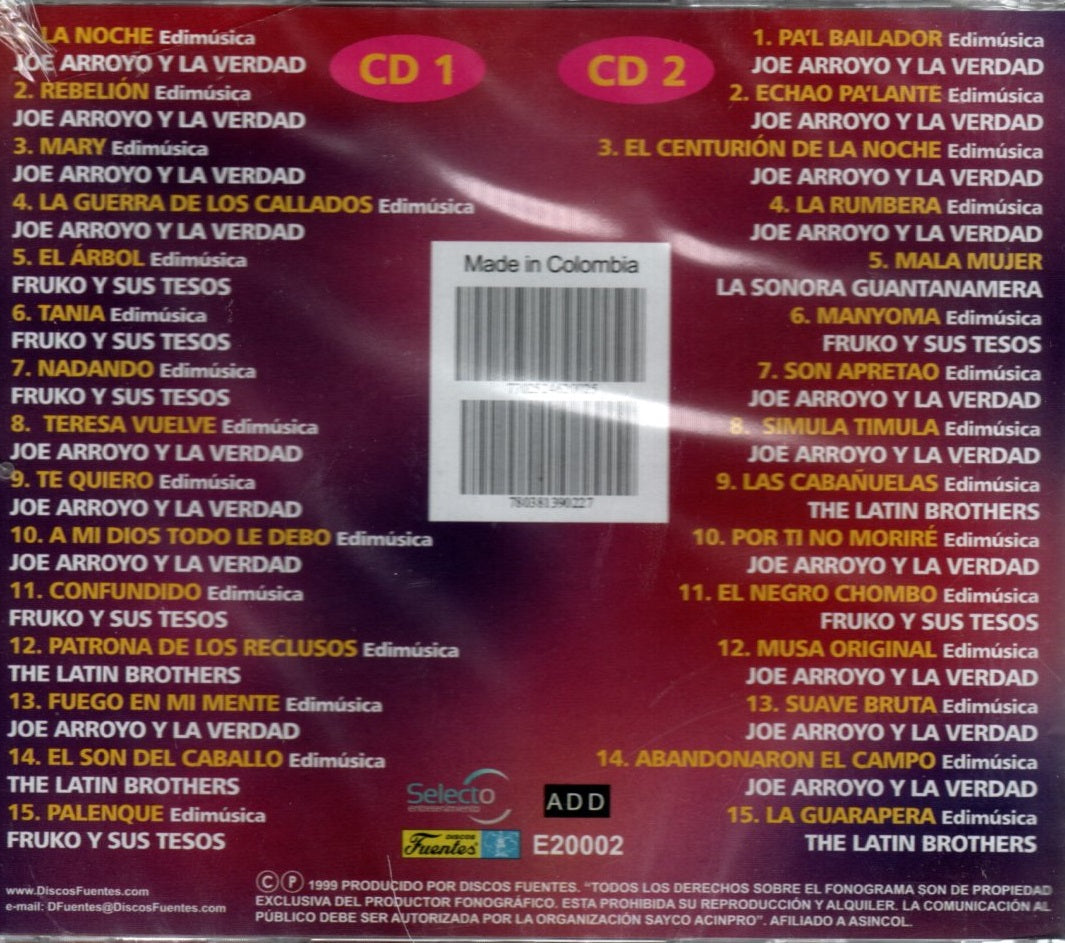 CD x 2 Joe Arroyo - Baile del siglo