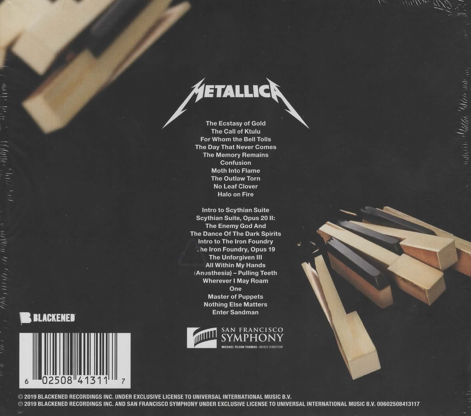 CDX2 Metallica - S&M2 Metallica And San Francisco Symphony