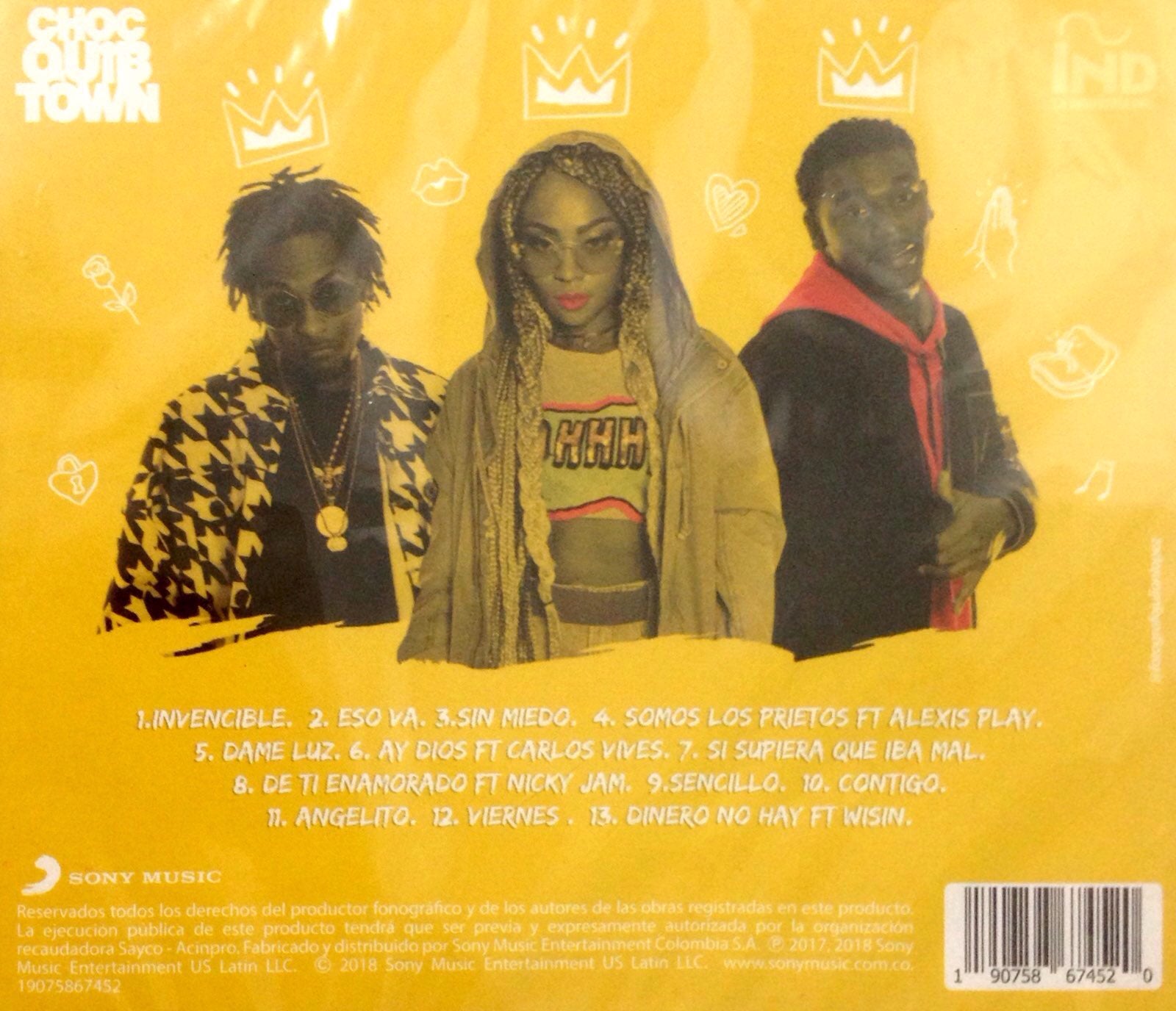 CD Choc Quib Town – Sin Miedo