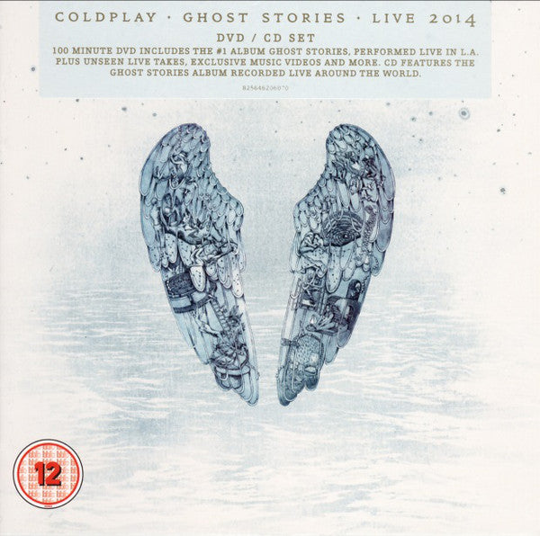 CD + DVD Coldplay – Ghost Stories · Live 2014