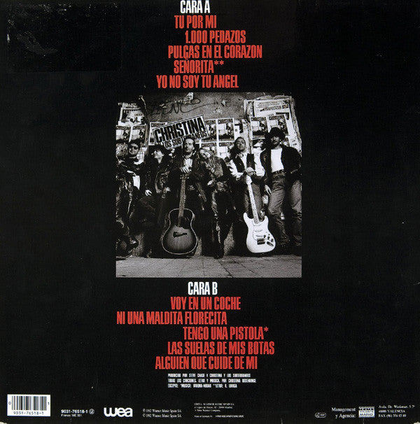 LP Christina Y Los Subterraneos – Que Me Parta Un Rayo