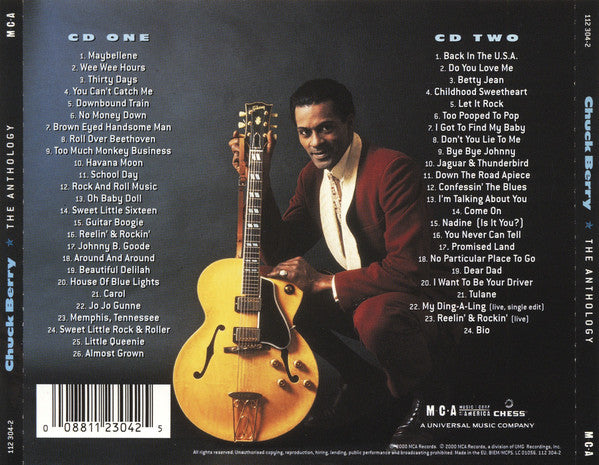 CD X2 Chuck Berry – The Anthology