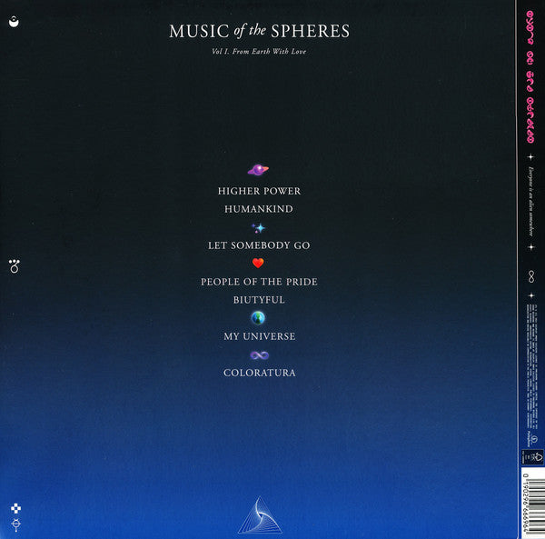 LP Coldplay – Music Of The Spheres