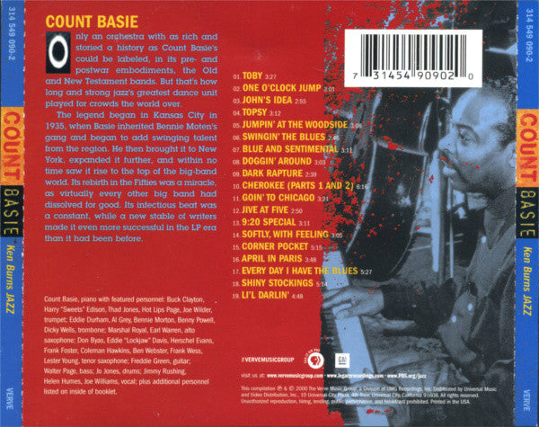 CD Count Basie – Ken Burns Jazz
