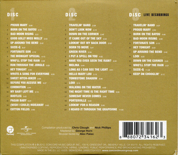 CD X3 Creedence Clearwater Revival – Ultimate Creedence Clearwater Revival: Greatest Hits & All-Time Classics