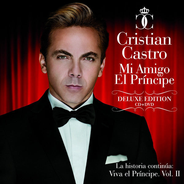 CD + DVD Cristian Castro – Mi amigo el príncipe