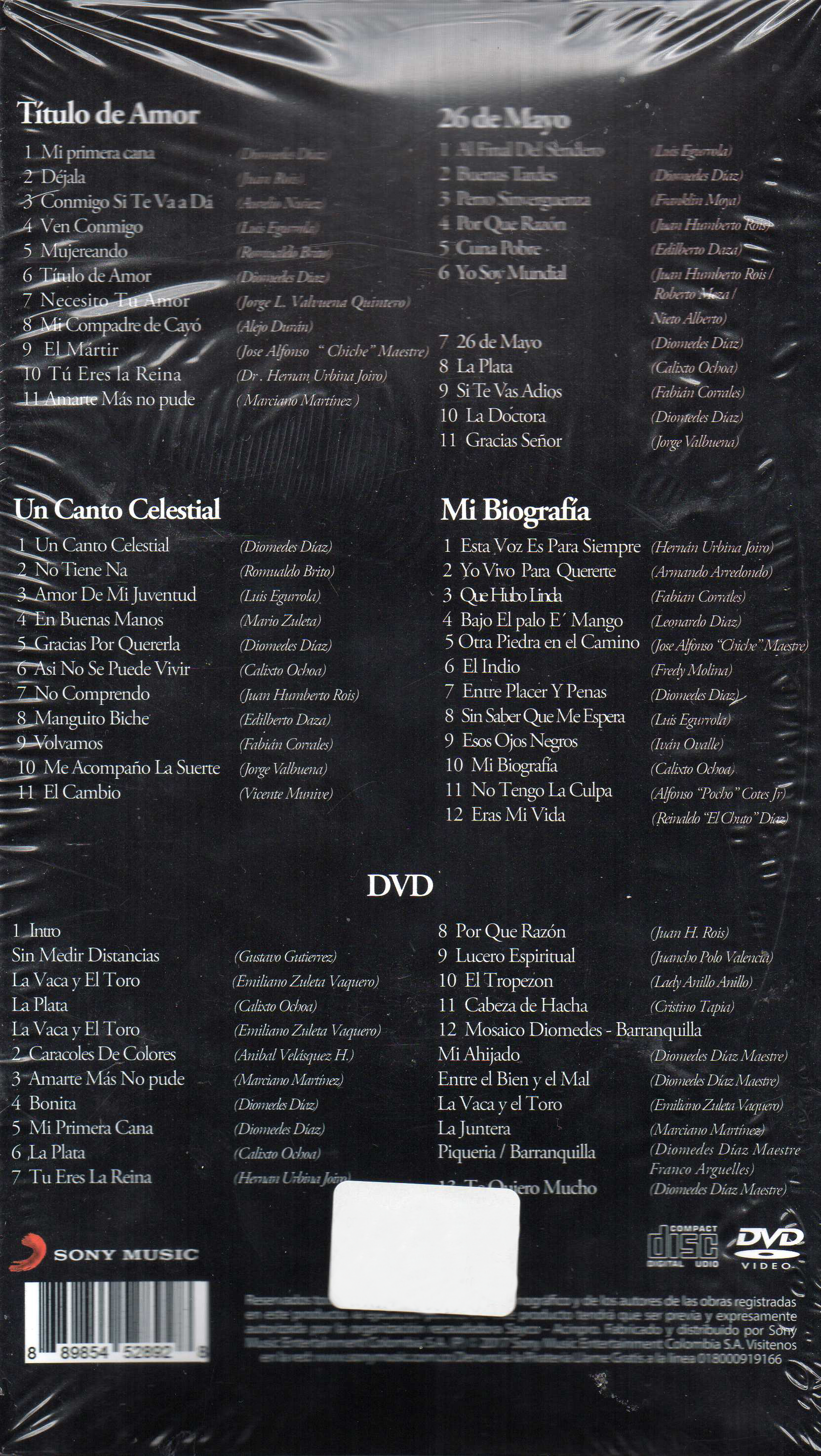 CDX4+DVD DIOMEDES DÍAZ - UNA HISTORIA 1957-2017 (169539)