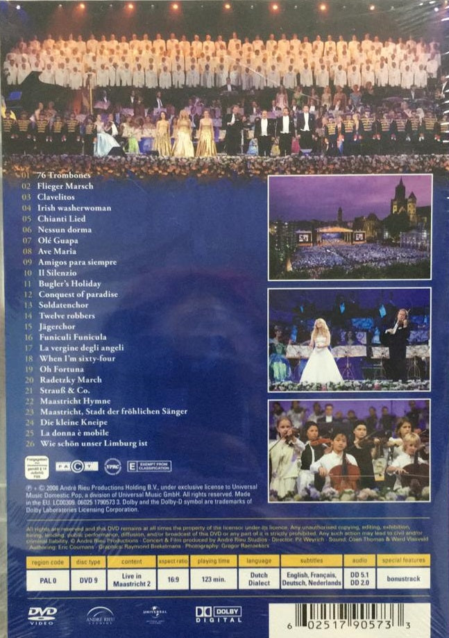 DVD André Rieu – Live In Maastricht II
