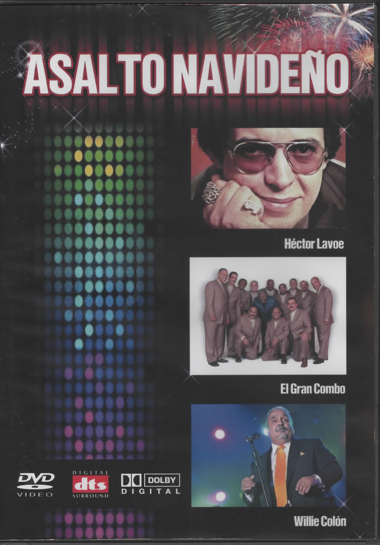 DVD Asalto navideño Hector Lavoe el gran combo Willie Colon 2