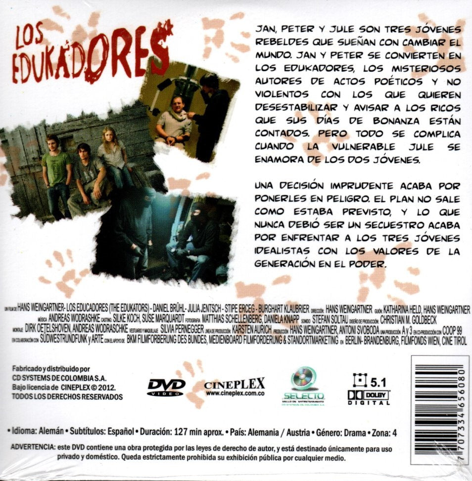 DVD Los edukadores - Hans Weingartner