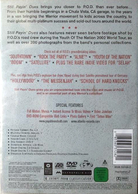 DVD P.O.D. – Still Payin' Dues