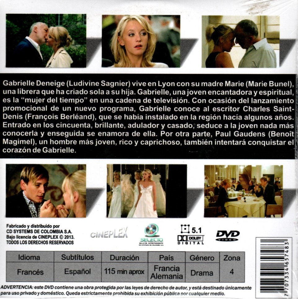 DVD Una mujer partida en dos - Patrick Godeau