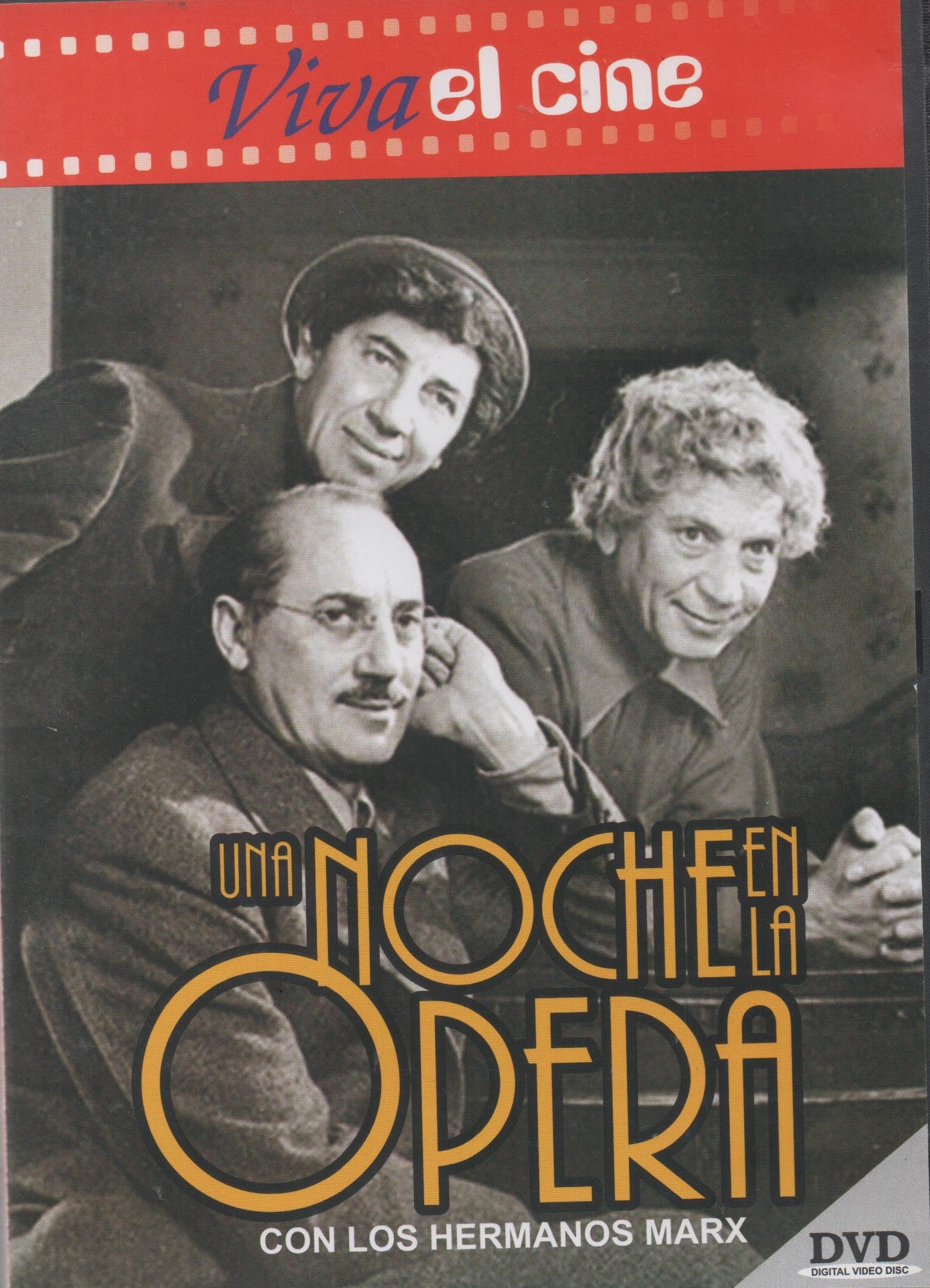 DVD Una noche en la opera - Los hermanos marx