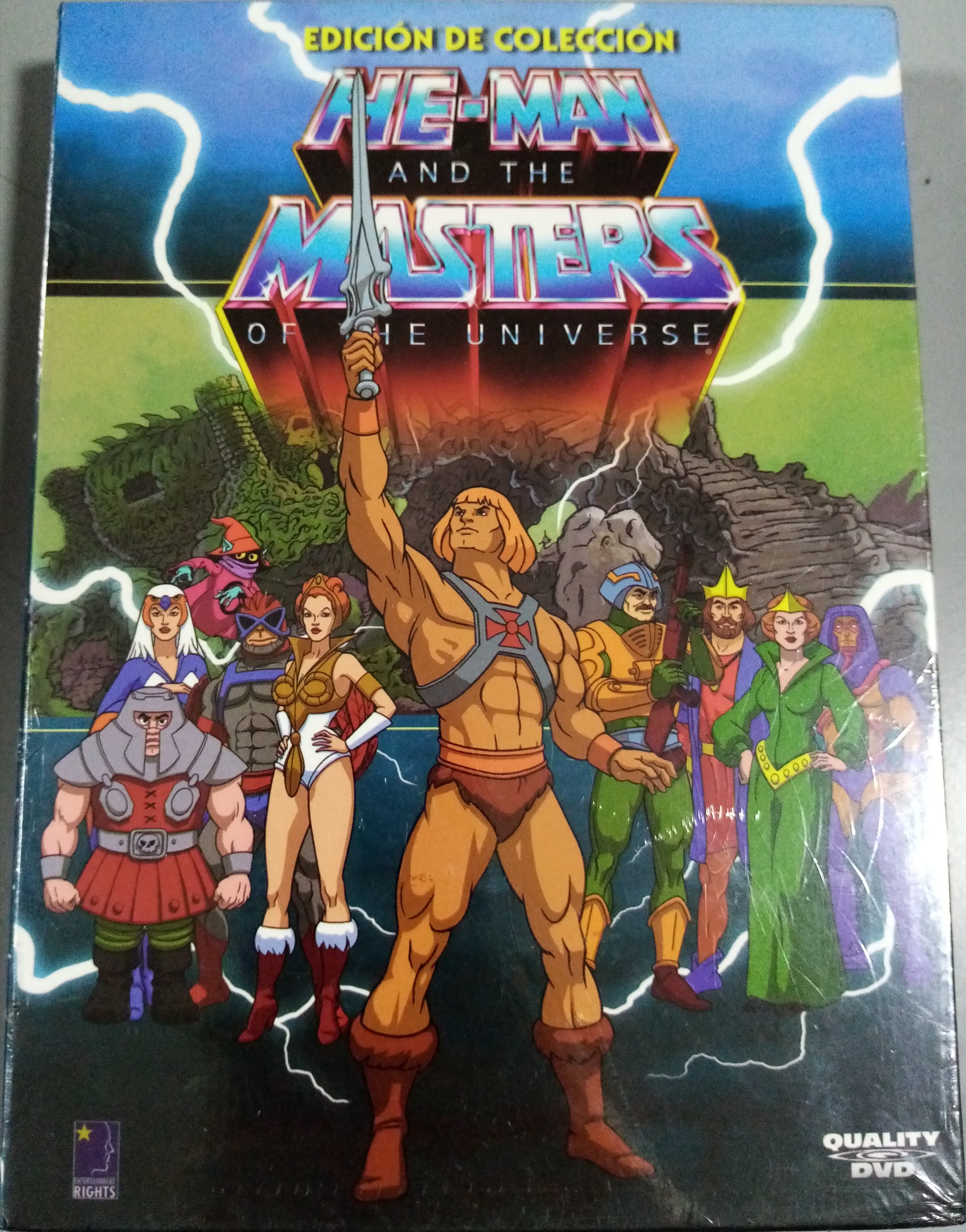 DVD X3 HE-MAN EDICION DE COLECCION