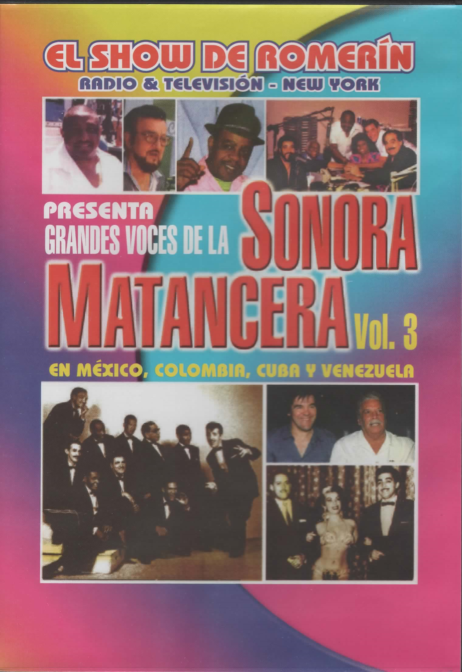 DVD Grandes voces de la sonora matancera VOL. 3 / El show de Romerin