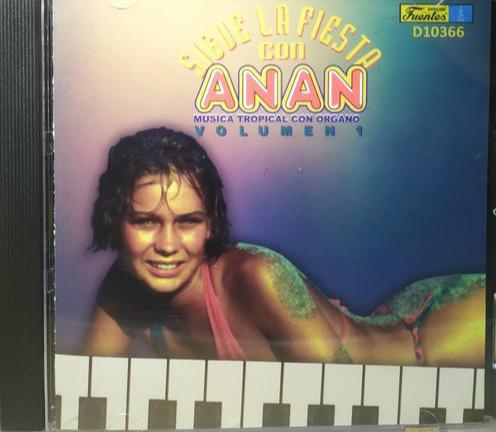 CD Discos Fuentes - Sigue La Fiesta Con Anan. Música Tropical Con Órgano Vol. 1