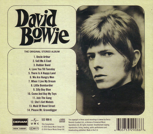 CD David Bowie – David Bowie
