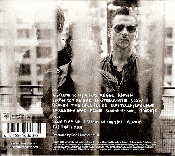 CD X2 Depeche Mode ‎– Delta Machine