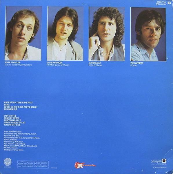 LP Dire Straits – Communiqué