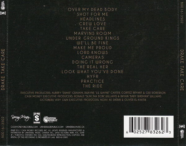 CD Drake – Take Care