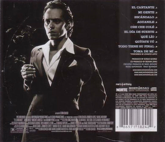 CD Marc Anthony - El Cantante