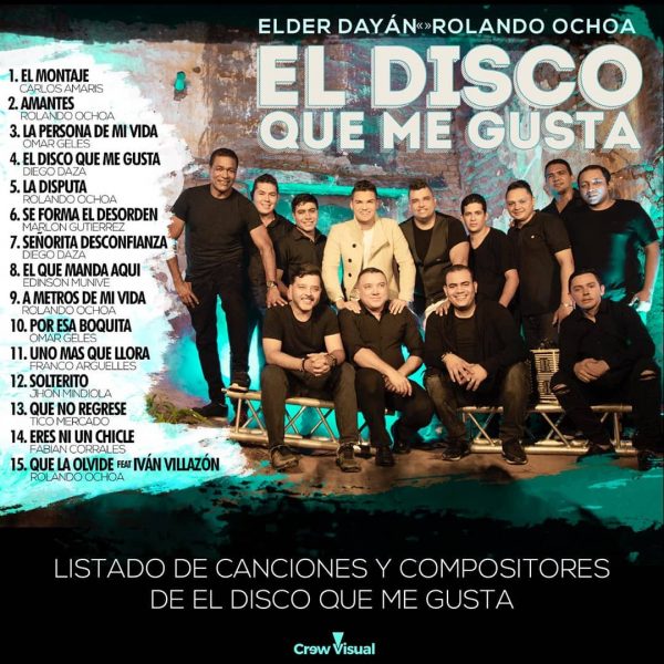 CD Elder Dayan y Rolando Ochoa - El Disco Que Me Gusta