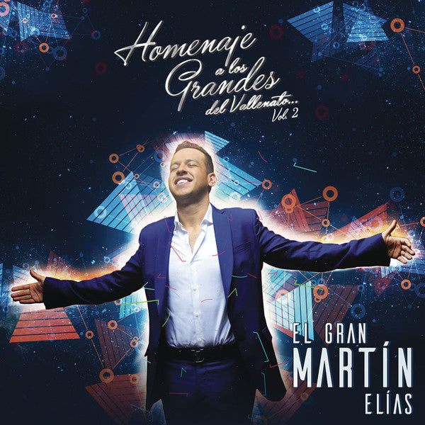 El Gran Martín Elías ‎– Homenaje A Los Grandes Del Vallenato Vol. 2
