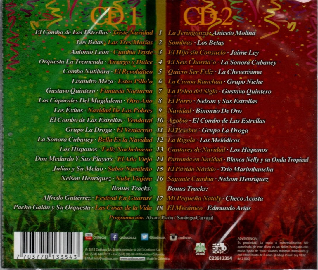 CDX2 Éxitos De Todos Los Diciembre