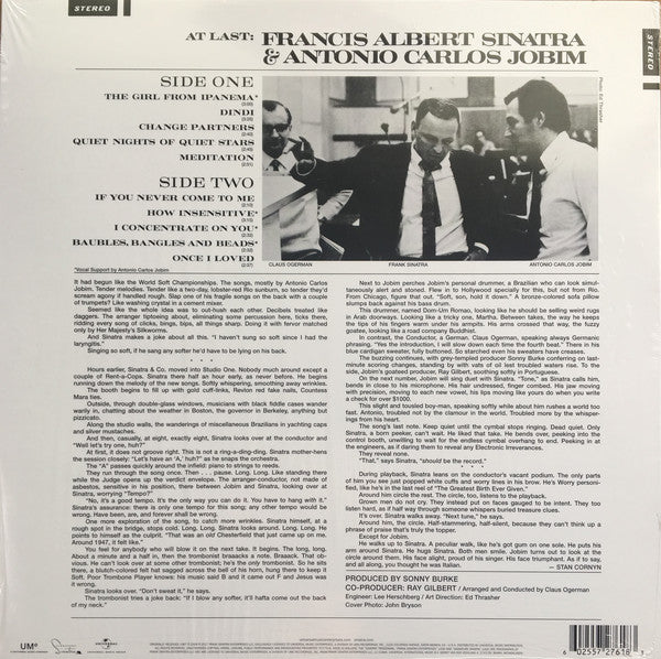 LP Francis Albert Sinatra* & Antonio Carlos Jobim – Francis Albert Sinatra & Antonio Carlos Jobim