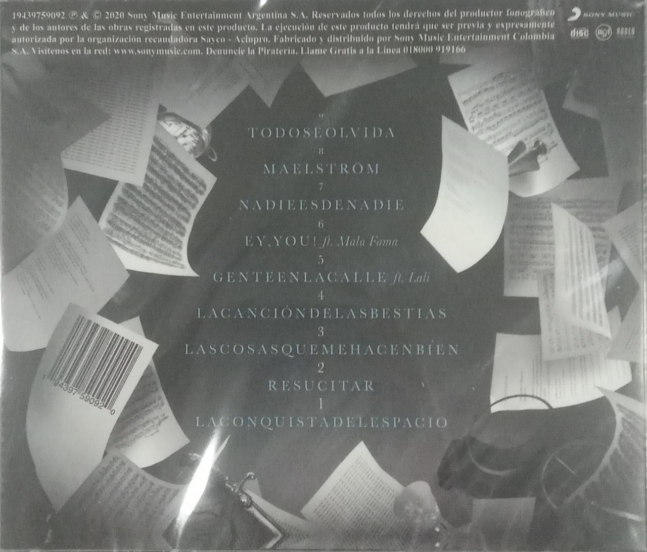 CD Fito Páez – La Conquista Del Espacio