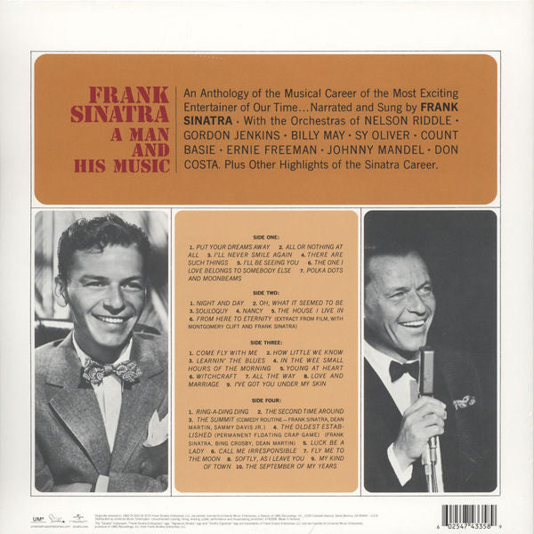 LP x2 Frank Sinatra – A Man And His Music