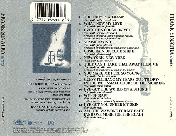 CD Frank Sinatra - Duets IMP