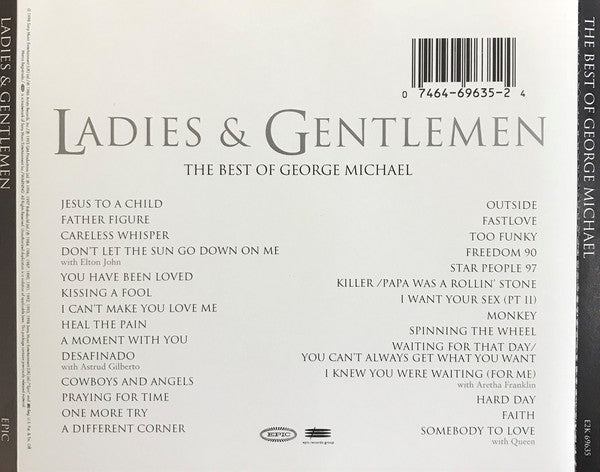 CDX2 George Michael ‎– Ladies & Gentlemen (The Best Of George Michael)