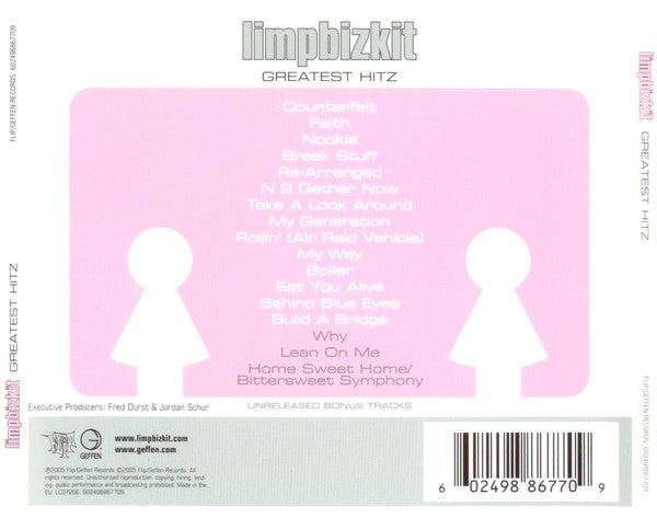 CD Limpbizkit – Greatest Hitz