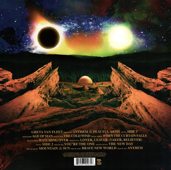 LP Greta Van Fleet – Anthem Of The Peaceful Army