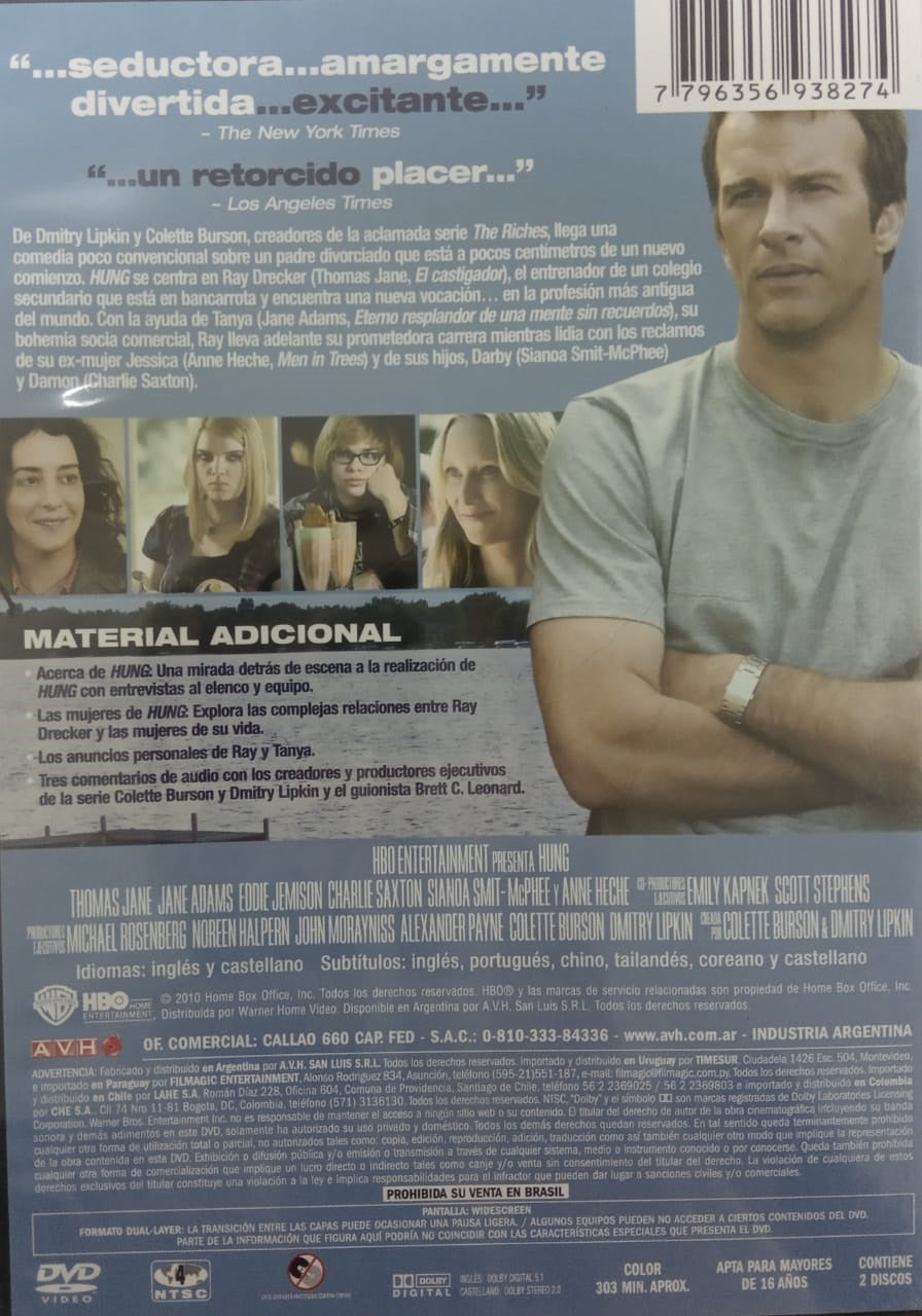 DVD Hung - Es duro llevar una vida indecente - Primera temporada