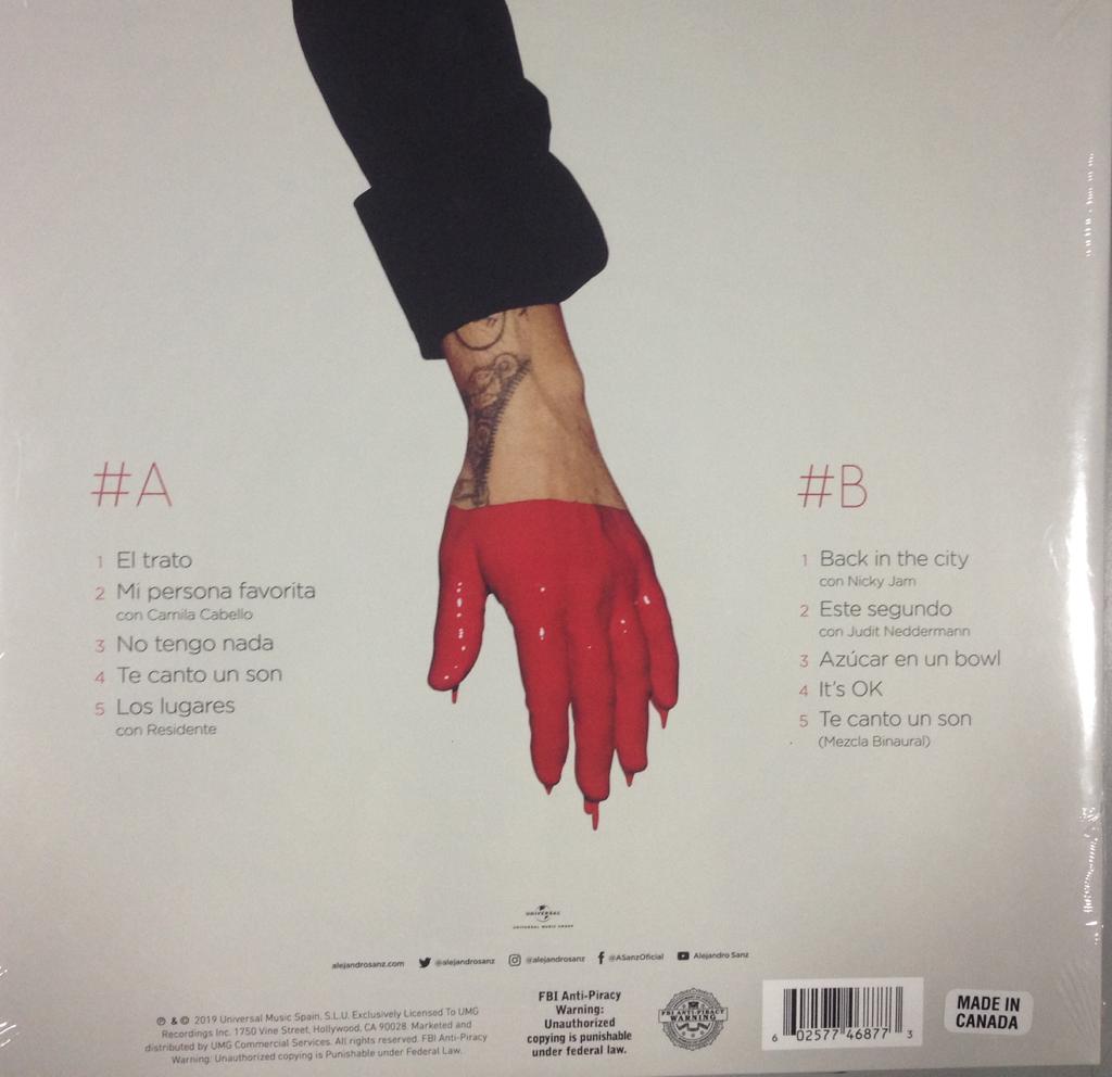 LP Alejandro Sanz – #El DISCO
