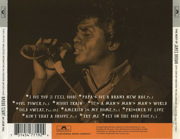 CD James Brown – The Best Of James Brown
