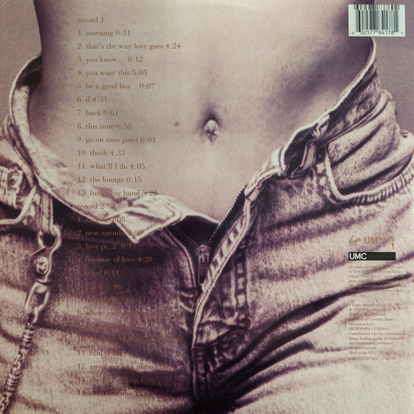 LP X2 Janet Jackson – Janet.