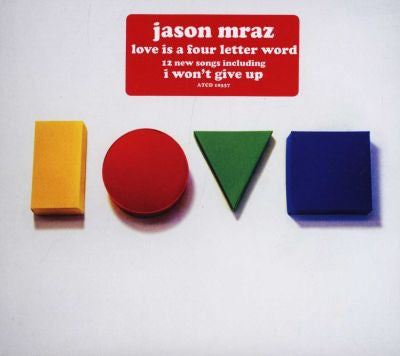 CD Jason Mraz ‎– Love Is A Four Letter Word