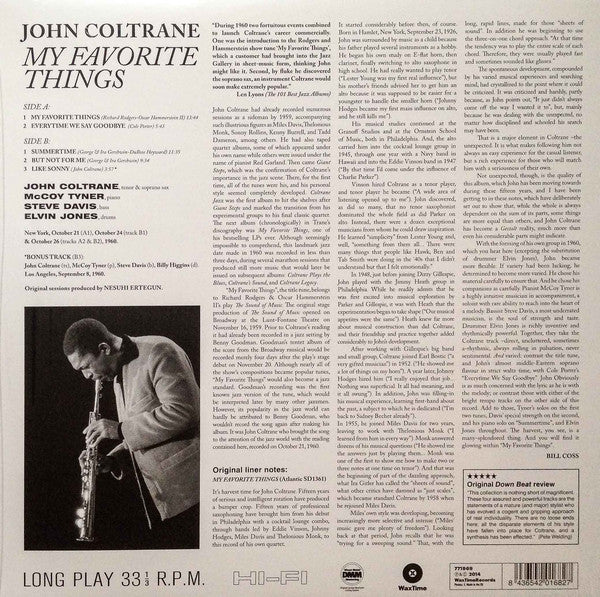 LP John Coltrane – My Favorite Things