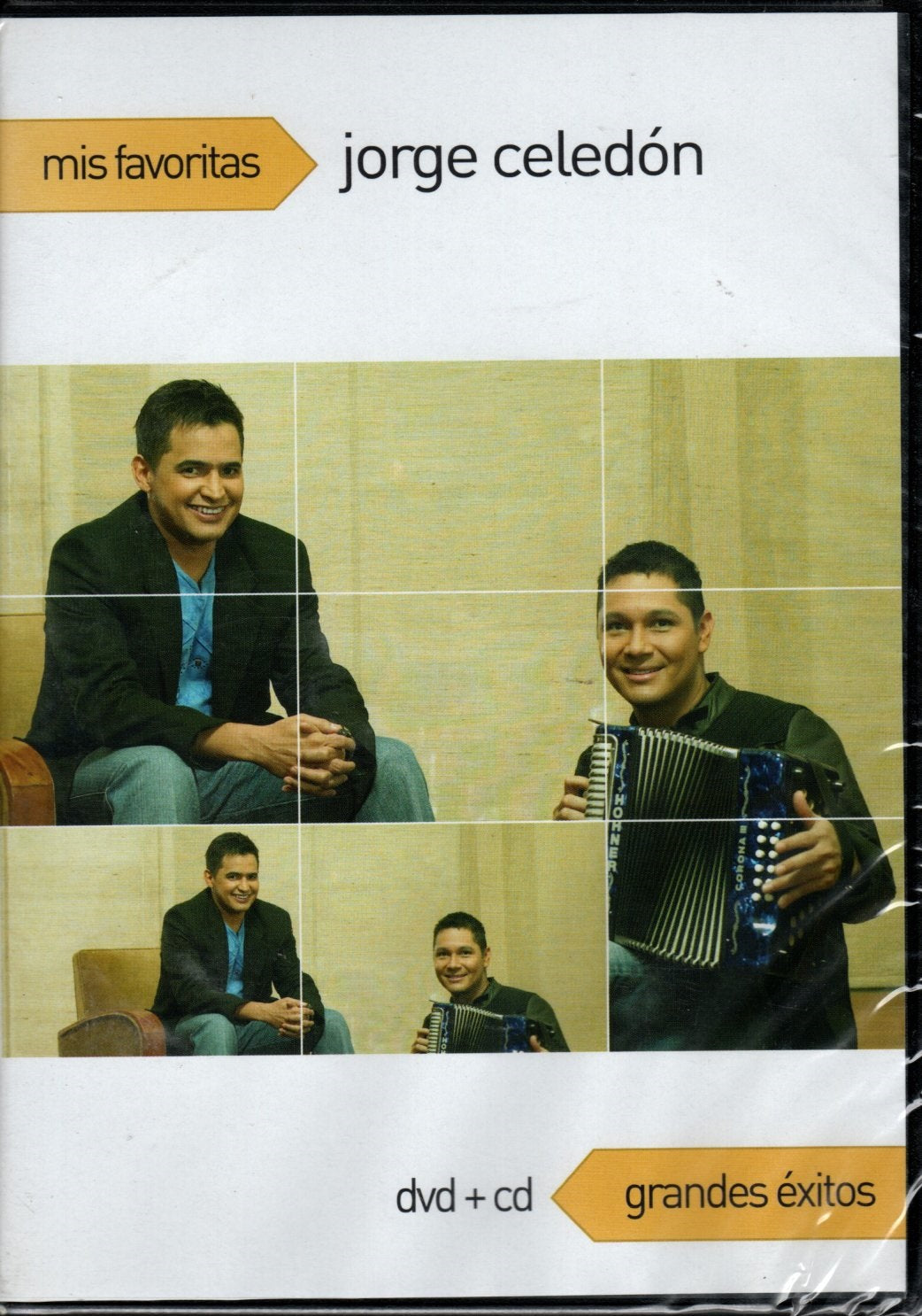 CD + DVD Jorge Celedón - Grandes Éxitos