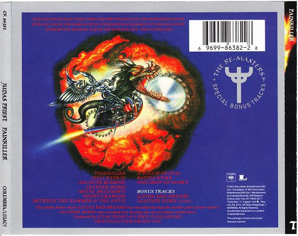 CD Judas Priest – Painkiller