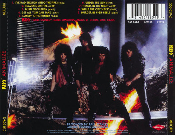 CD Kiss – Animalize