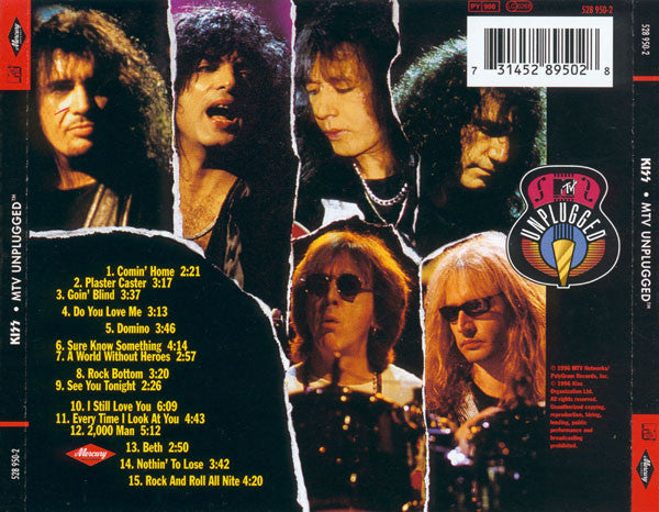 CD Kiss – MTV Unplugged