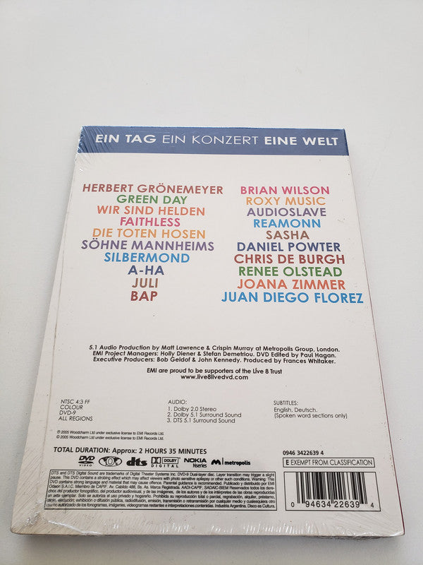 VARIOUS – LIVE 8 BERLIN / DVD