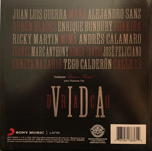 LP X2 Draco Rosa – Vida